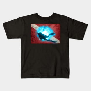 Scuba diving t-shirt designs Kids T-Shirt